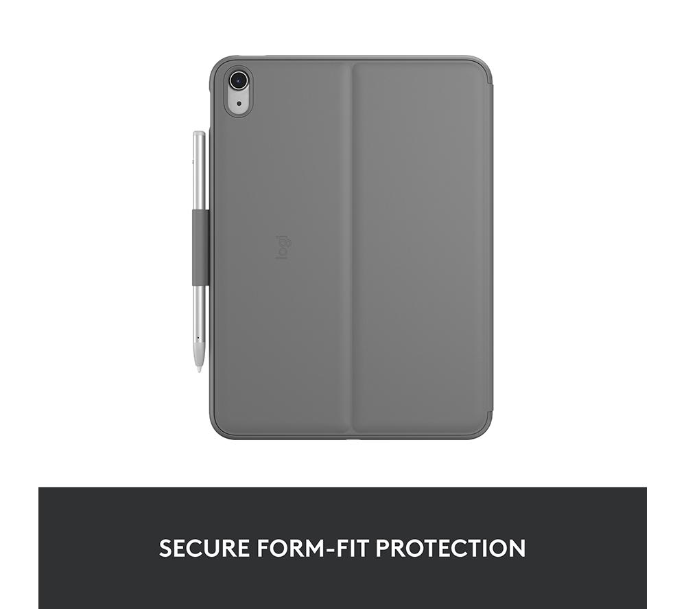 LOGITECH Slim Folio for iPad (10th gen & A16) Keyboard Case - Graphite image number 5 of 8