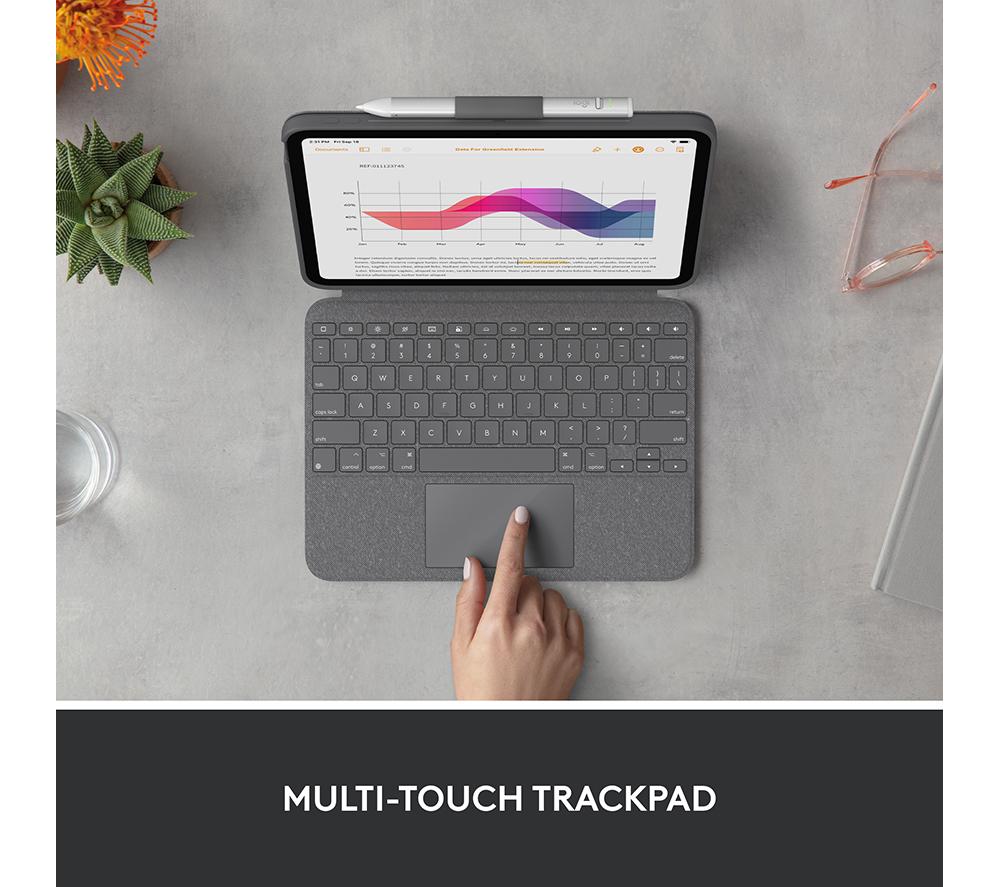 Buy LOGITECH Combo Touch 10.9” iPad (10th gen and A16) Keyboard