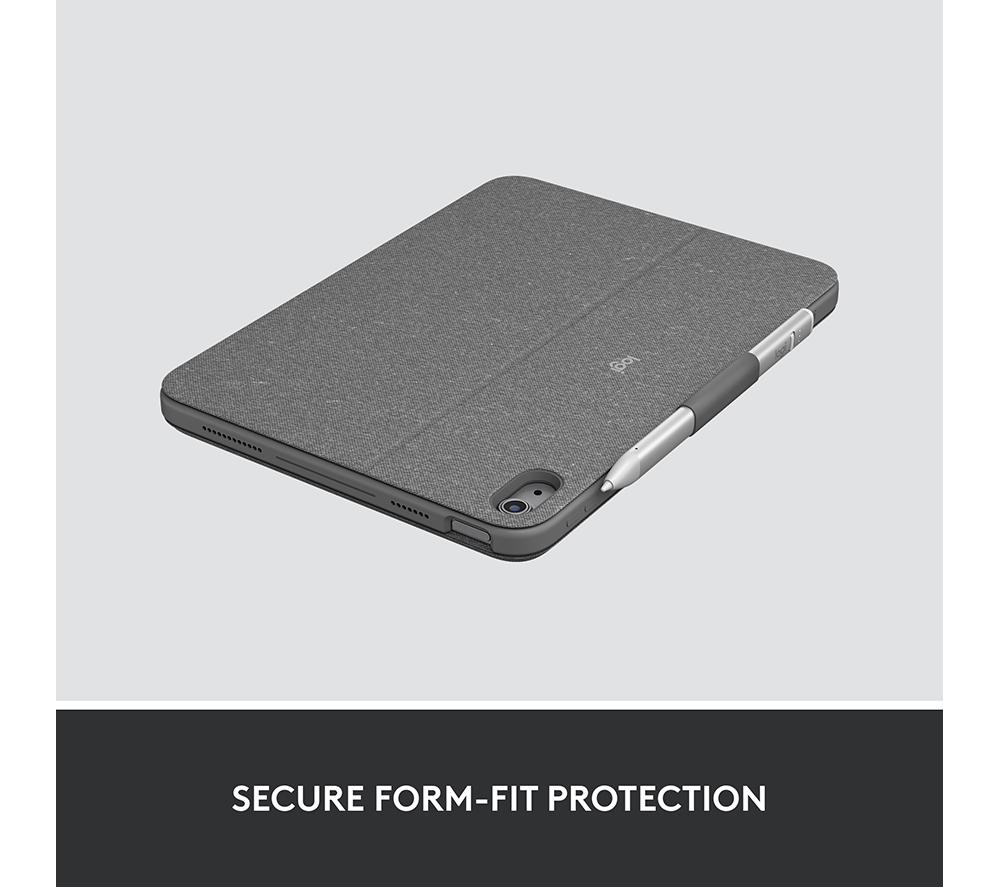 LOGITECH Combo Touch 10.9&rdquo; iPad (10th gen and A16) Keyboard Case - Grey image number 6 of 8