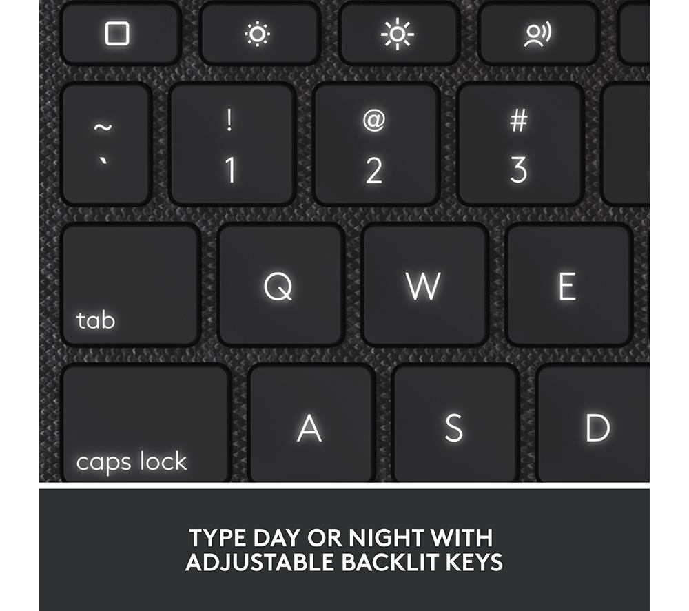 LOGITECH Combo Touch 10.9&rdquo; iPad (10th gen and A16) Keyboard Case - Grey image number 7 of 8
