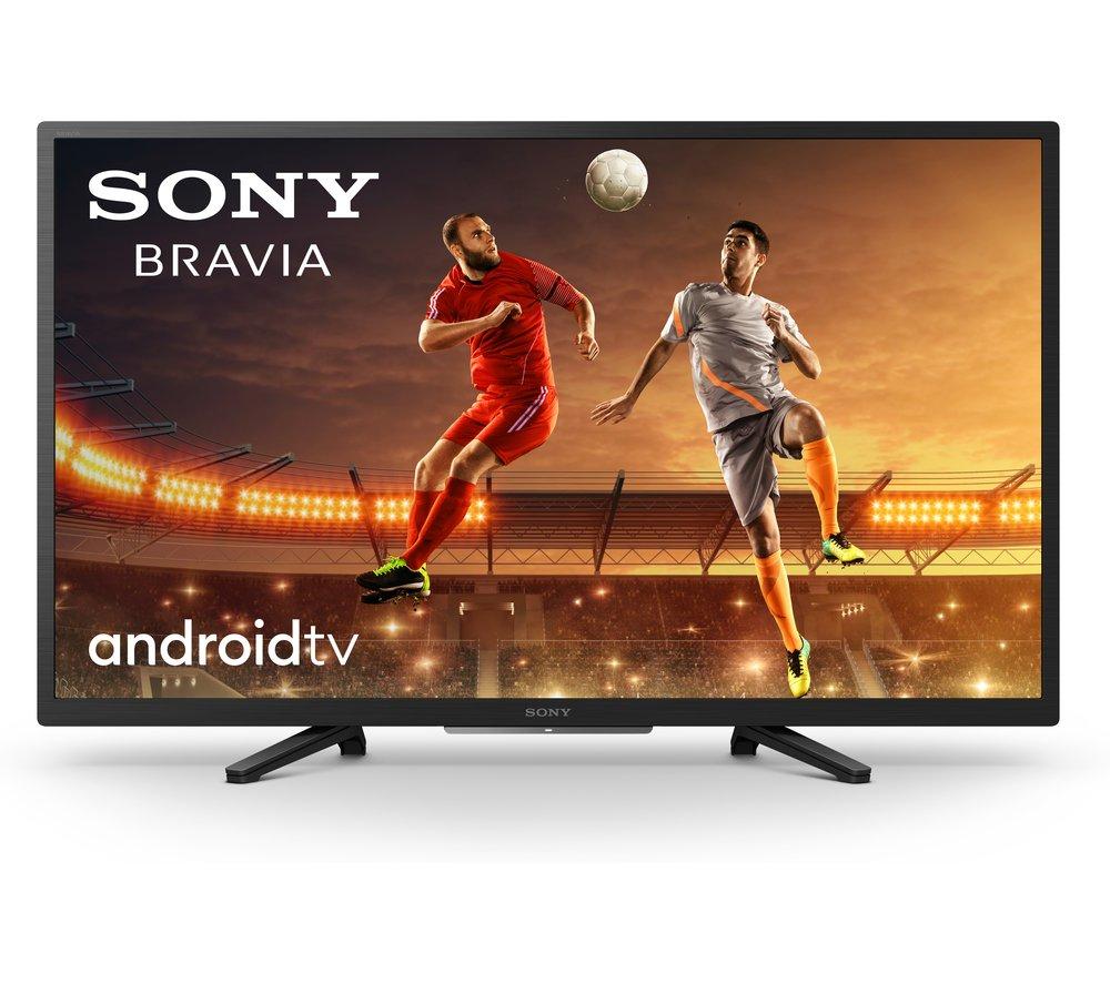 32 SONY BRAVIA KD32W800P1U  Smart HD Ready HDR LED TV with Google Assistant, Black