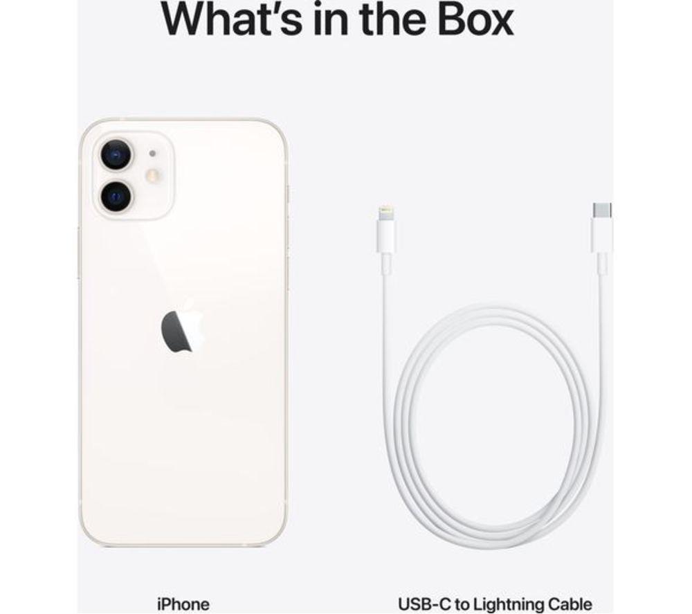 Buy APPLE Refurbished iPhone 12 - 64 GB, White (Excellent
