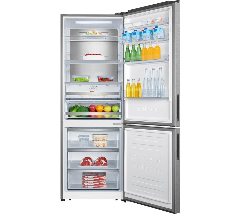 HISENSE RB645N4BIE 60/40 Fridge Freezer - Steel image number 2 of 20