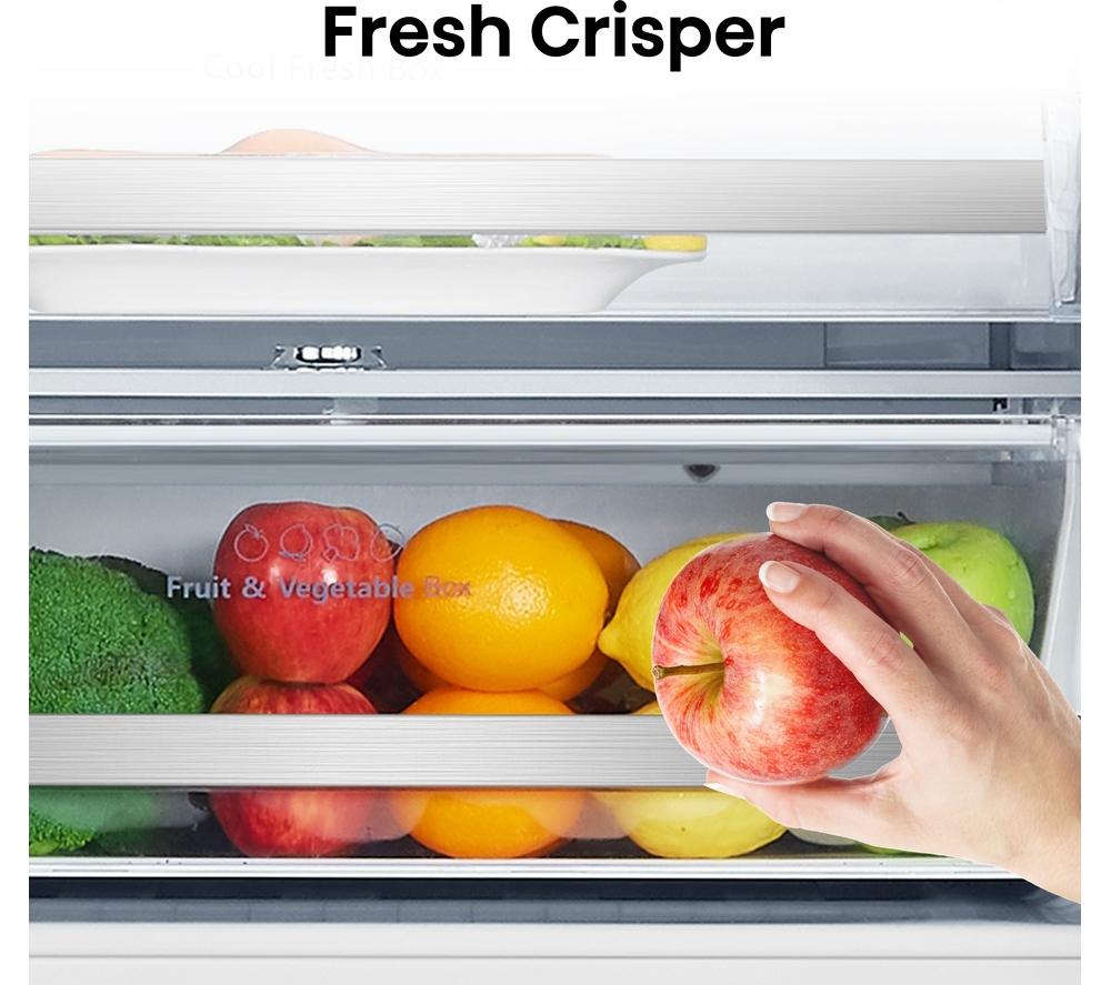 HISENSE RB645N4BIE 60/40 Fridge Freezer - Steel image number 7 of 20