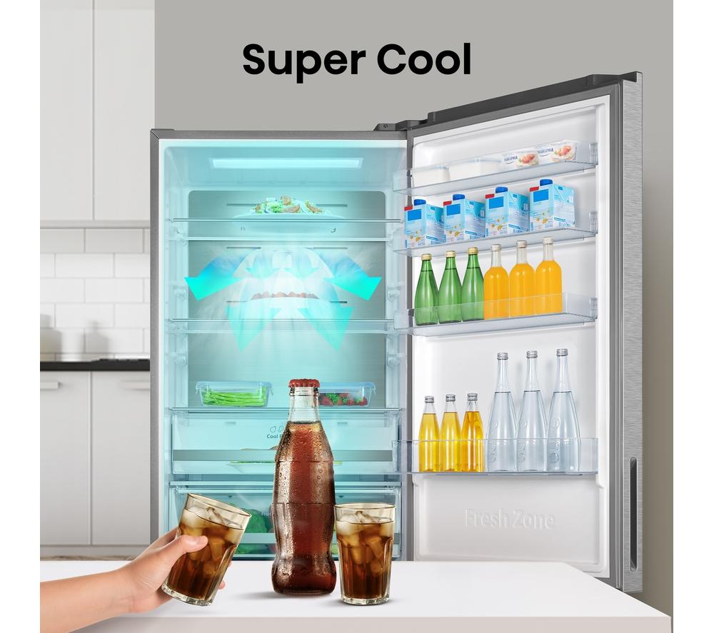 HISENSE RB645N4BIE 60/40 Fridge Freezer - Steel image number 12 of 20