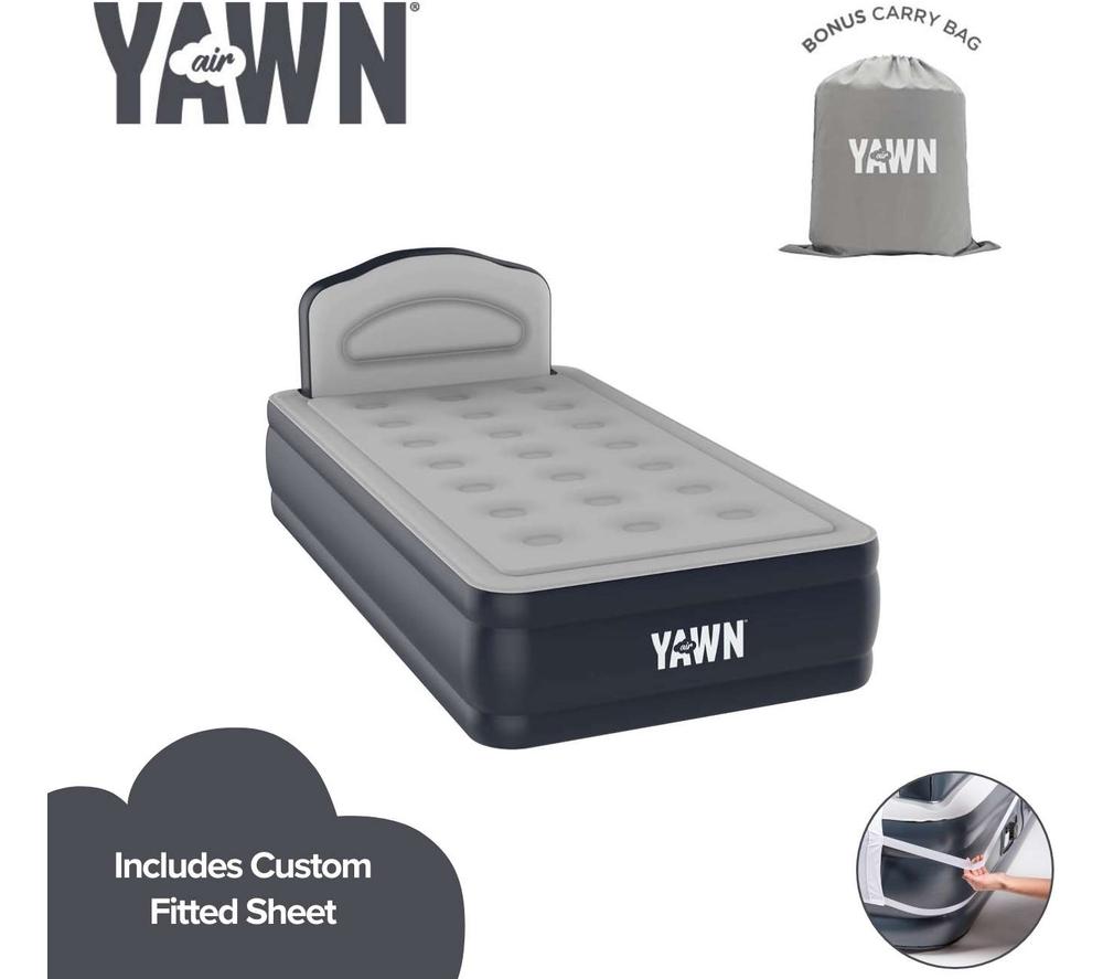 YAWN Air Bed with Fitted Sheet - Single image number 3 of 17