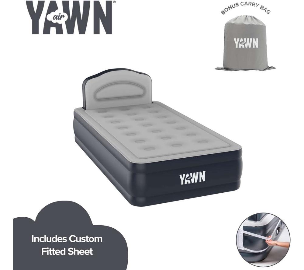 YAWN Air Bed with Fitted Sheet - Single image number 4 of 17