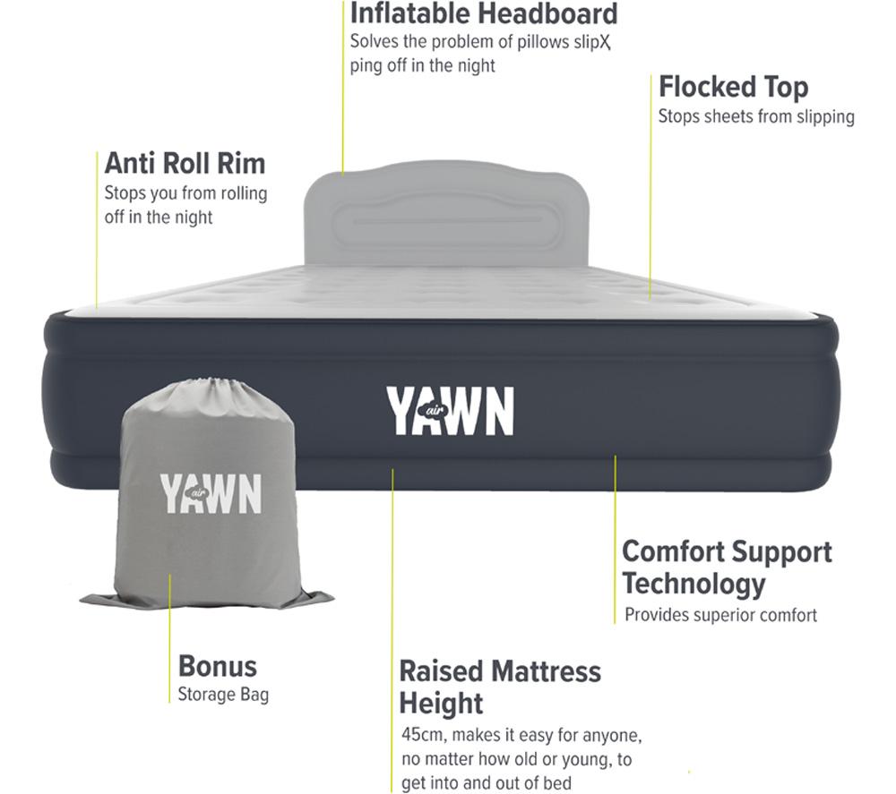 YAWN Air Bed with Fitted Sheet - Double image number 12 of 18