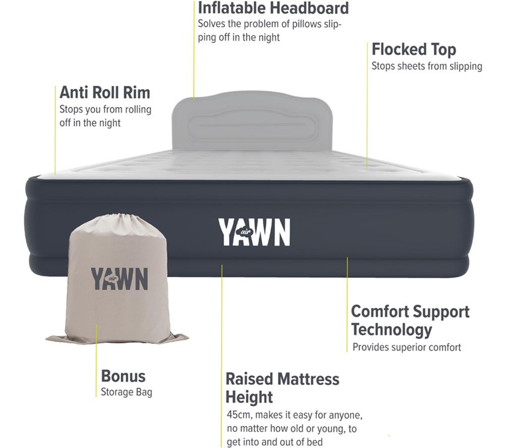 YAWN Air Bed with Fitted Sheet - King image number 11 of 17