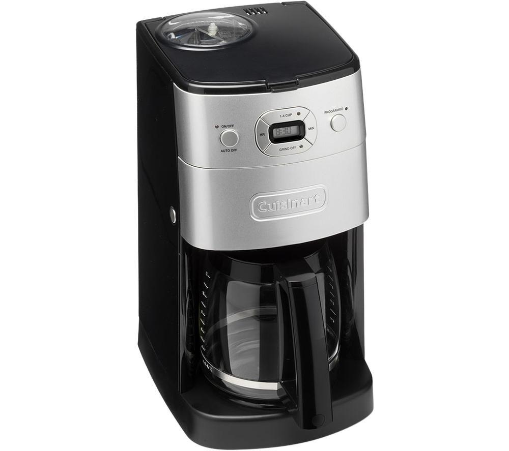 Cuisinart 12 Cup Grind & Brew Coffee Maker DGB900BC Silver and