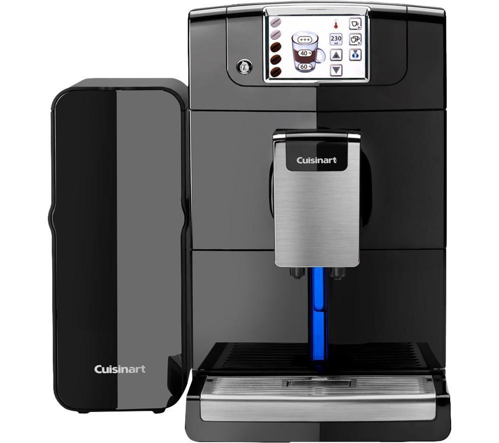 CUISINART Veloce EM1000U Bean to Cup Coffee Machine - Black & Grey, Black,Silver/Grey