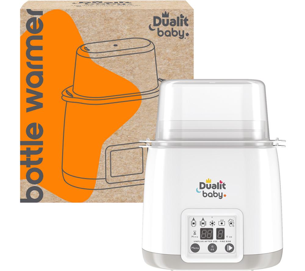 DUALIT Baby Double Bottle Warmer & Steriliser - White image number 9 of 9