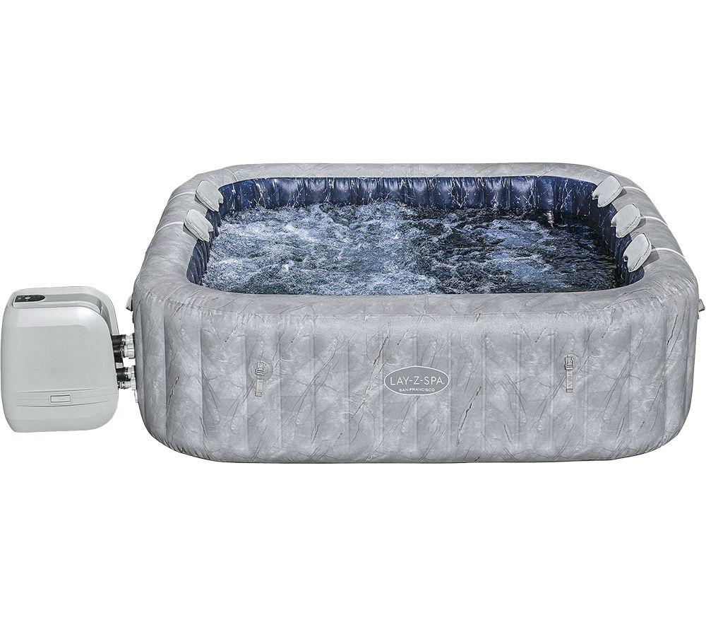 LAYZSPA San Francisco HydroJet Pro Smart Inflatable Hot Tub review 8.9 / 10