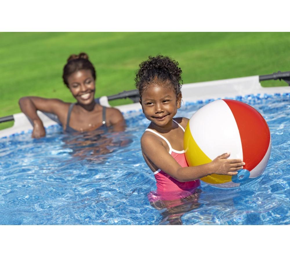 BESTWAY Steel Pro Max BW56408GB-21 Round Swimming Pool - Grey image number 6 of 9