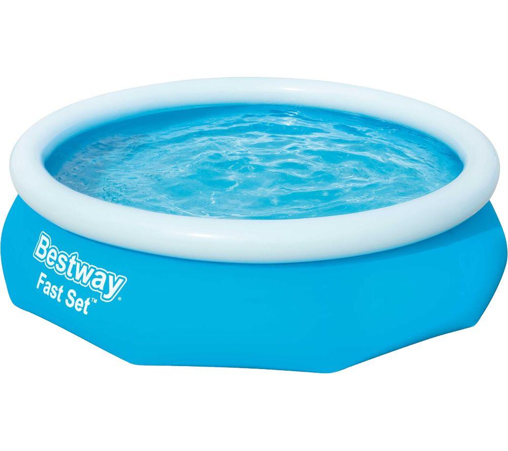 BESTWAY Fast Set BW57270GB-19 Round Swimming Pool - Blue