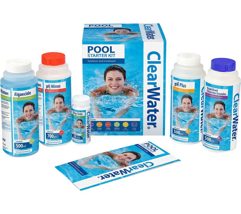 CLEARWATER CH0017 Pool Chemical Starter Kit
