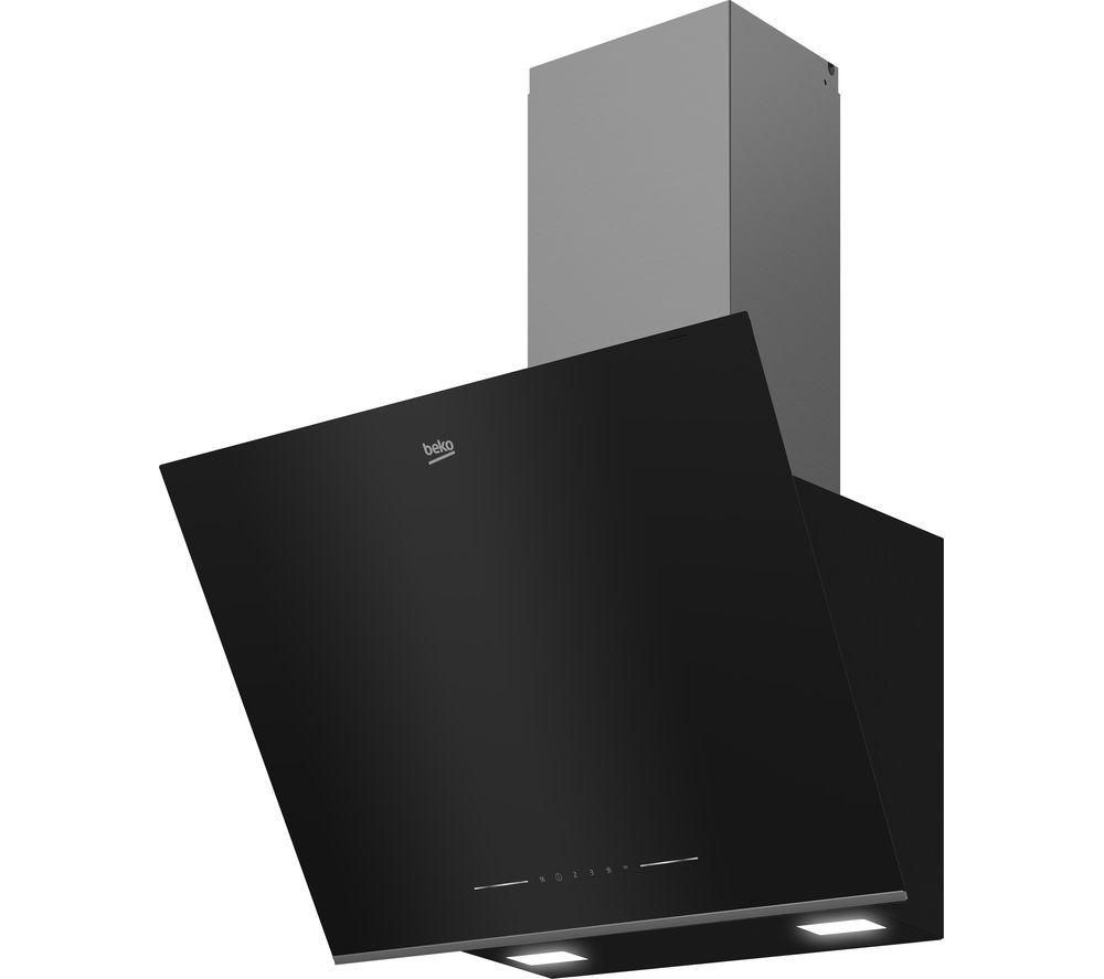 BEKO Pro BHCA66341BBH Chimney Cooker Hood - Black image number 2 of 4