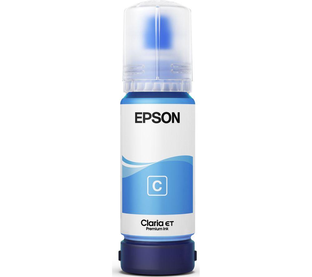 EPSON Ecotank 114 Cyan Ink Bottle, Cyan