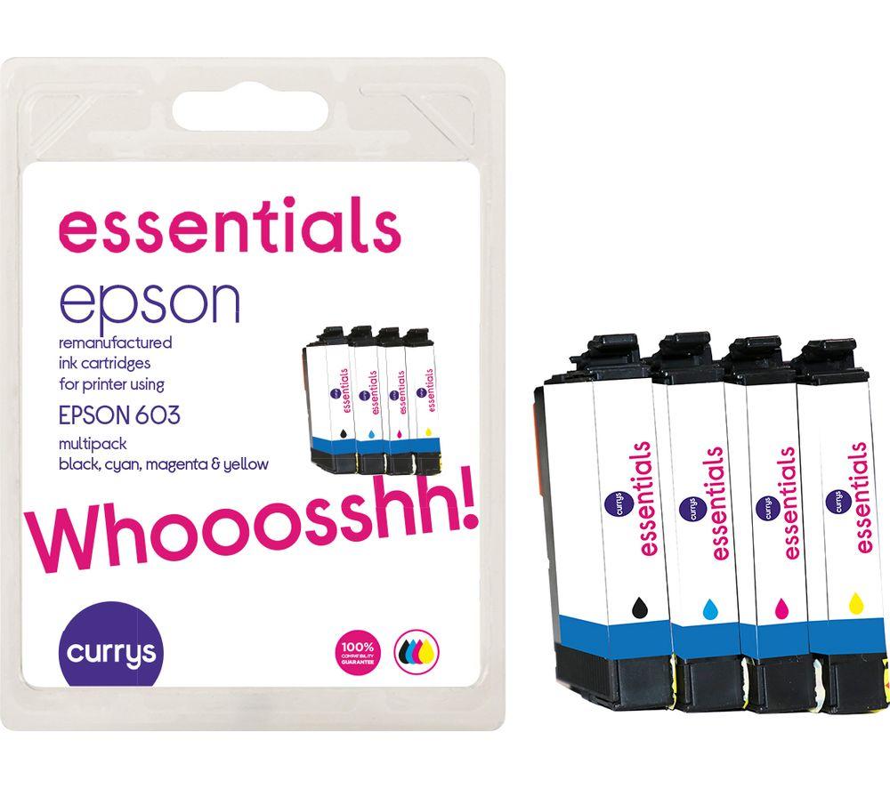 ESSENTIALS Epson 603 Starfish Cyan, Magenta, Yellow & Black Ink Cartridges - Multipack image number 2 of 2
