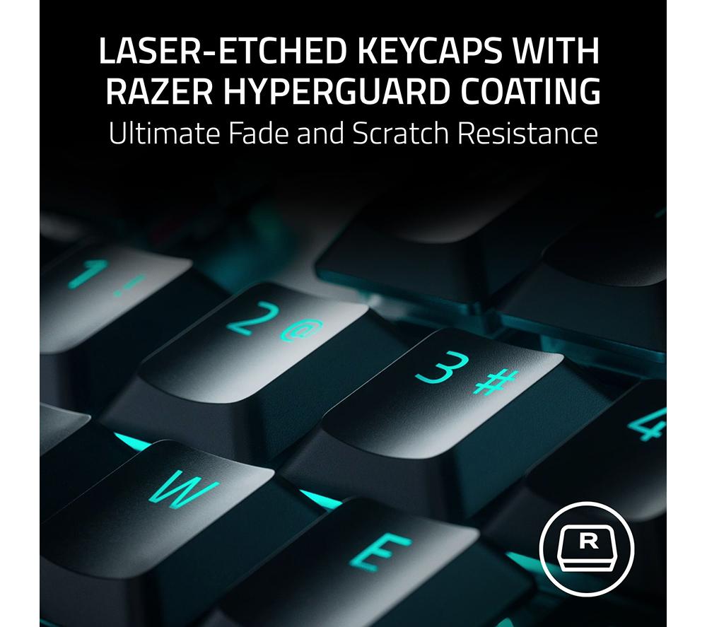 RAZER DeathStalker V2 Pro Wireless Optical Gaming Keyboard - Black image number 6 of 8