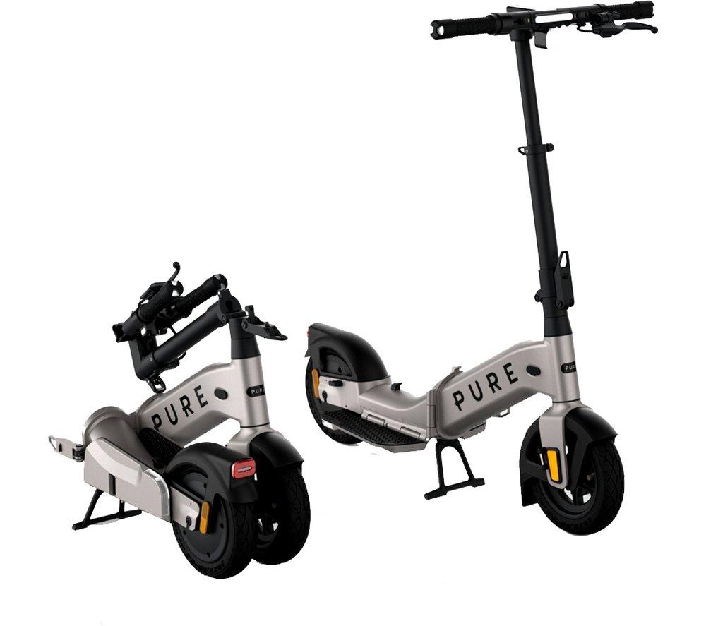 Buy PURE ELECTRIC Pure Advance Flex Electric Folding Scooter Platinum