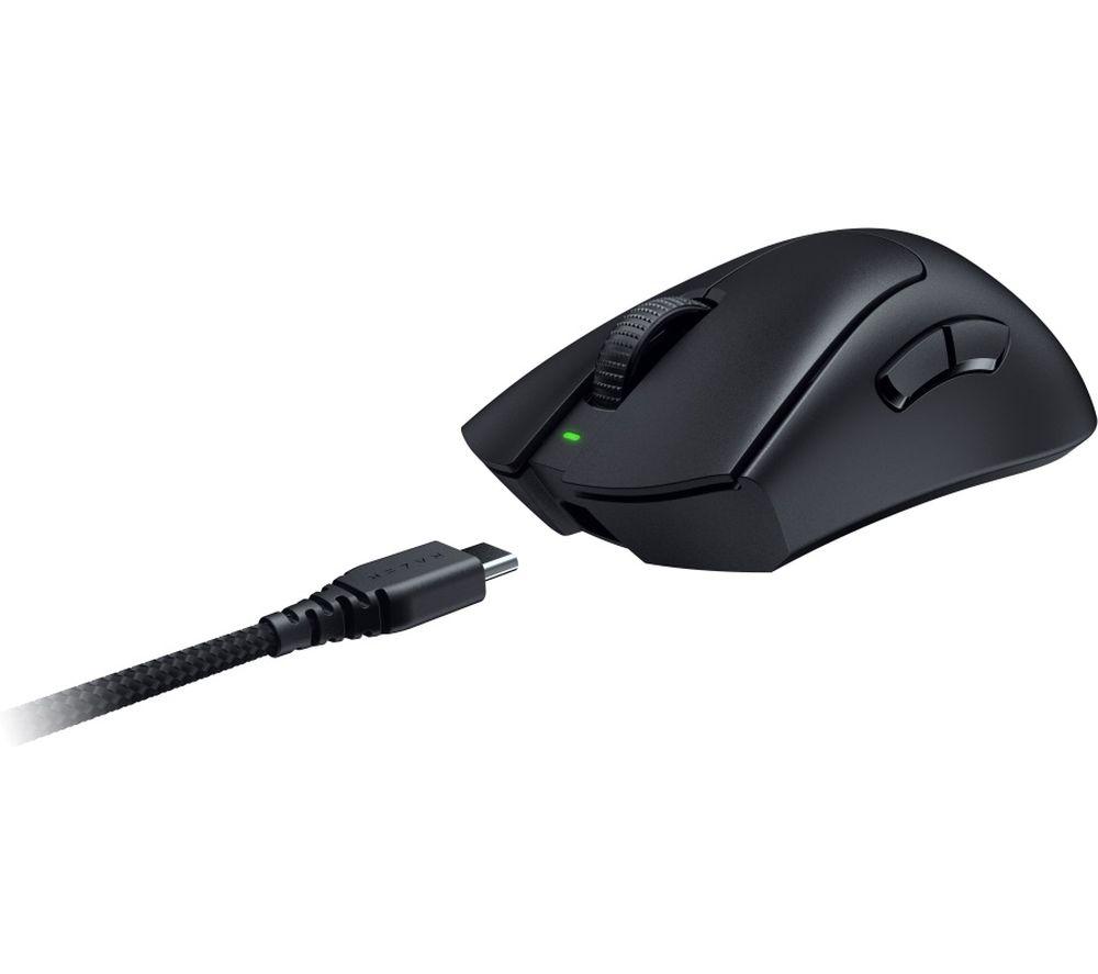 RAZER DeathAdder V3 Pro Wireless Optical Gaming Mouse - Black