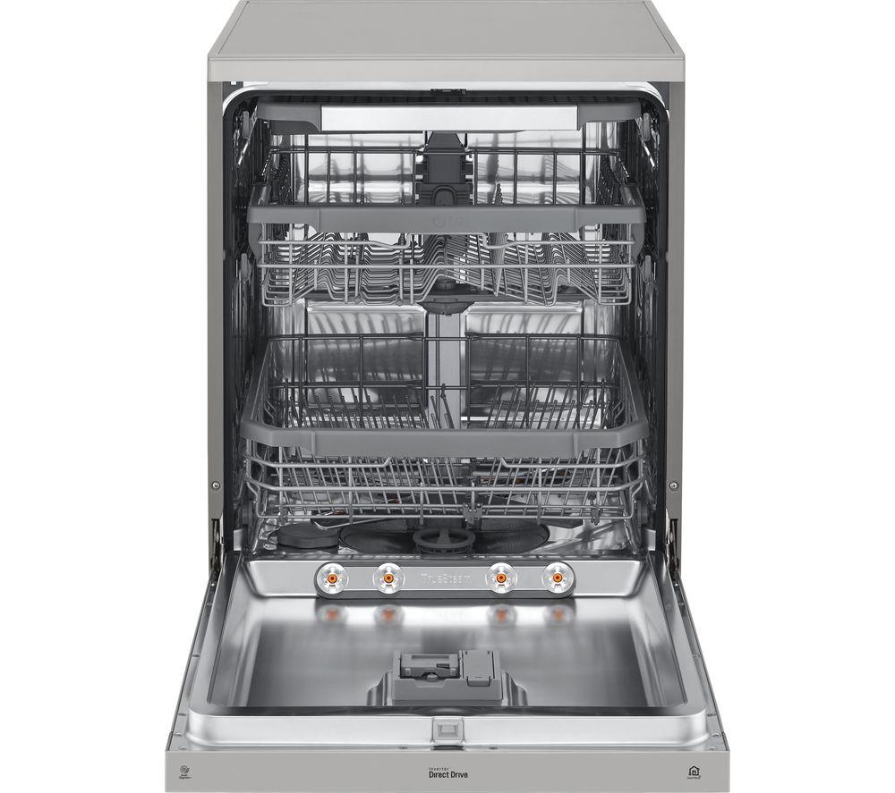 LG TrueSteam DF325FPS Full-size WiFi-enabled Dishwasher - Shiny Steel image number 7 of 13