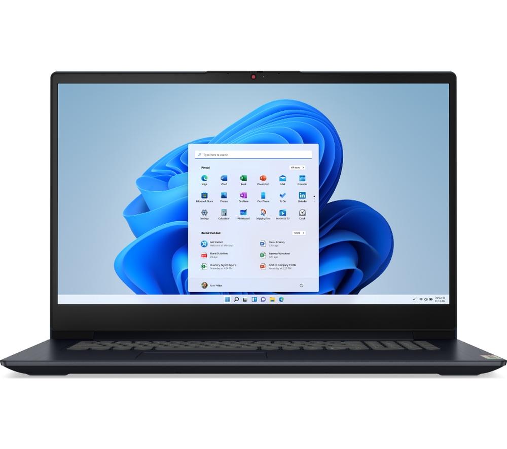 LENOVO IdeaPad 3i 17.3" Laptop - Intel Pentium Gold, 128 GB SSD, Blue
