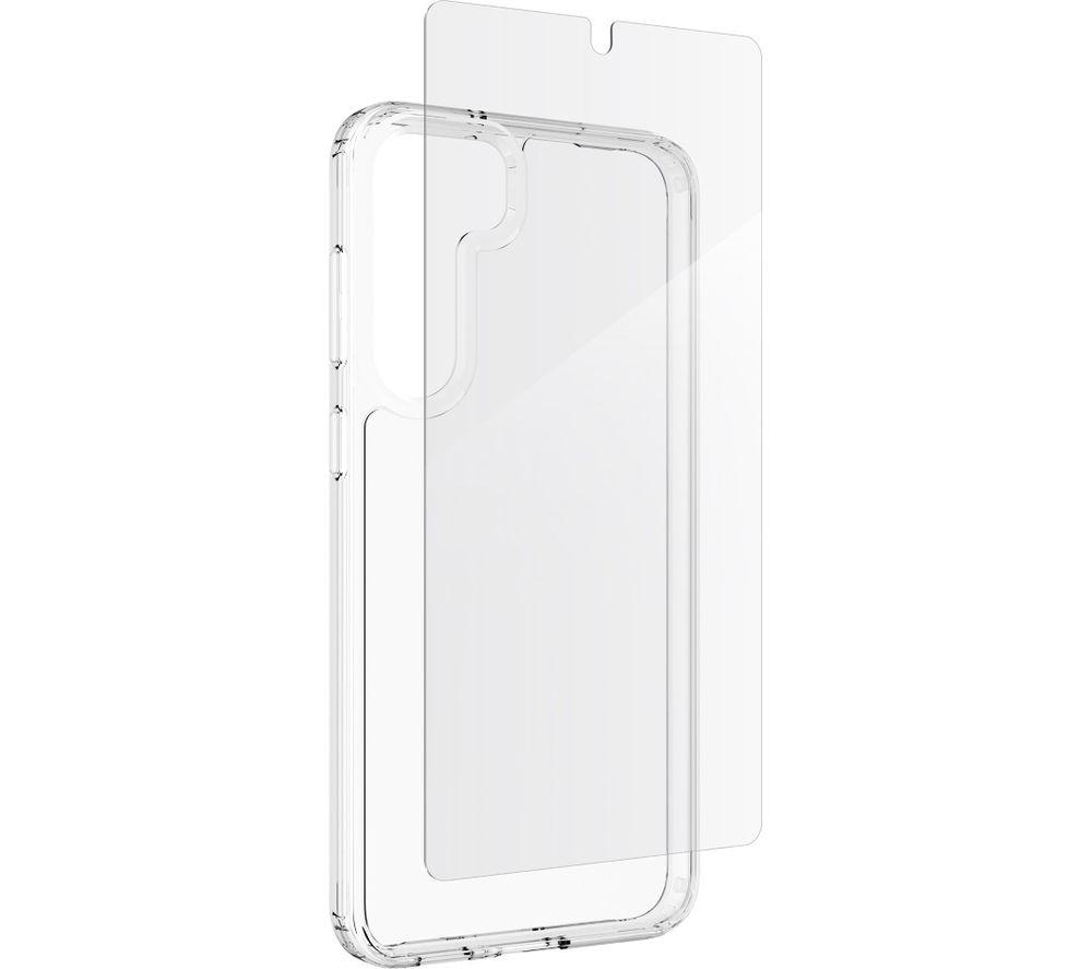 DEFENCE Galaxy S23 Case & Screen Protector Bundle - Clear, Clear