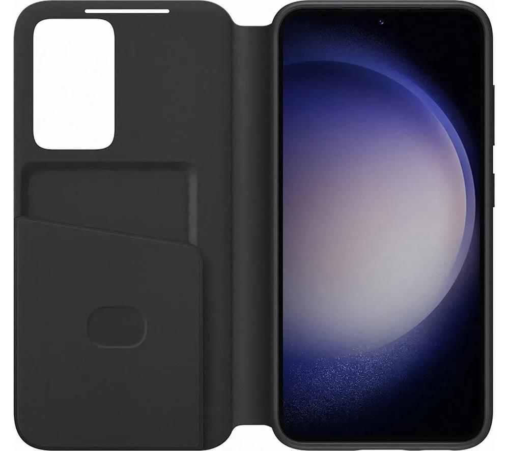 SAMSUNG Galaxy S23 Smart View Wallet Case - Black, Black