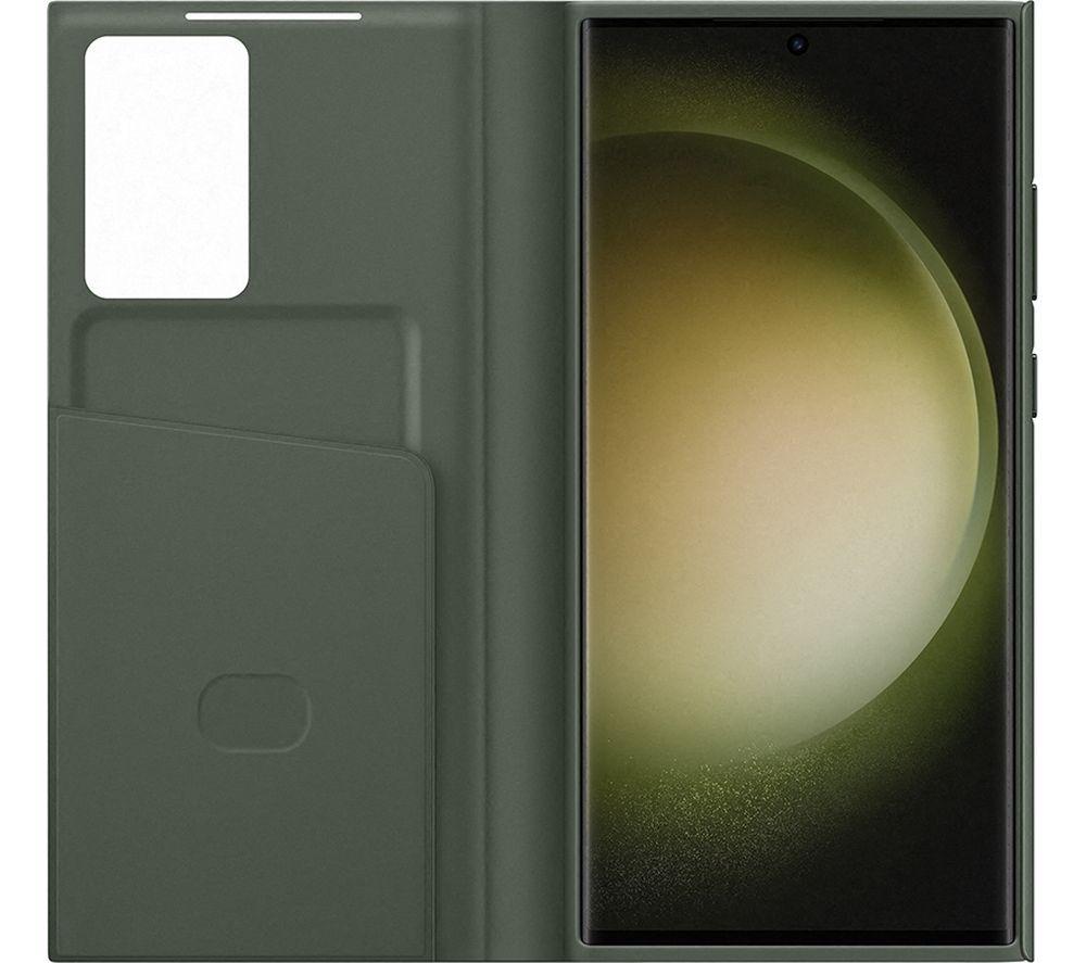 Buy SAMSUNG Galaxy S23 Ultra Smart View Wallet Case Green Currys