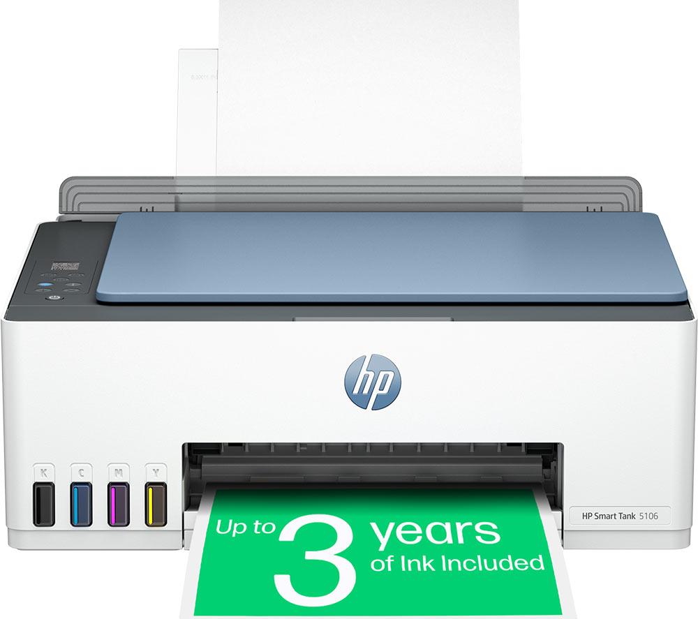 HP Deskjet 2720e All-in-One Wireless Printer, HP+ Enabled & HP Instant Ink  Compatible, White