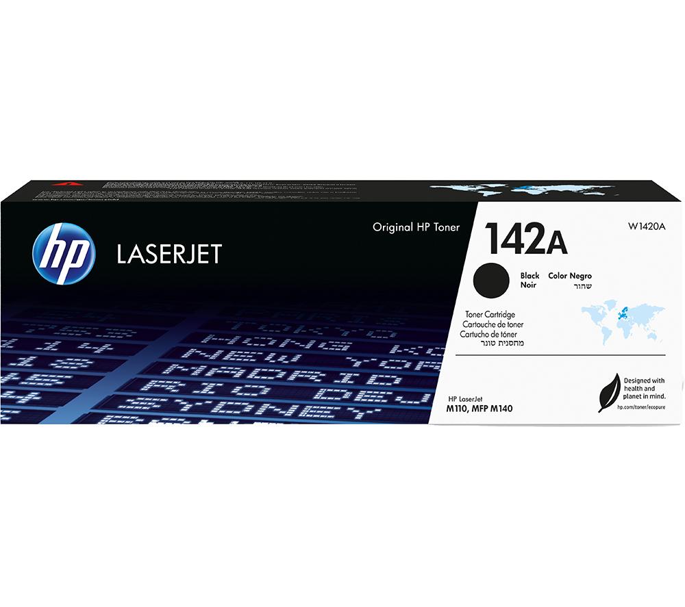 HP 142A Black Toner Cartridge, Black