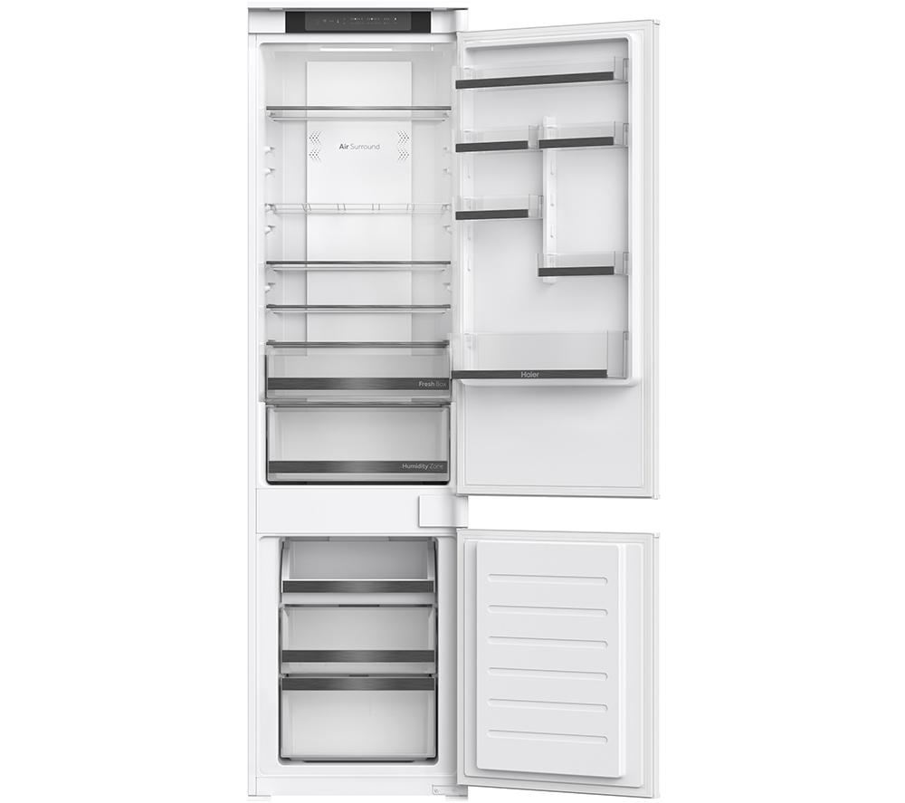 HAIER HBW5519EK Integrated Smart 70/30 Fridge Freezer - Sliding Hinge image number 2 of 7