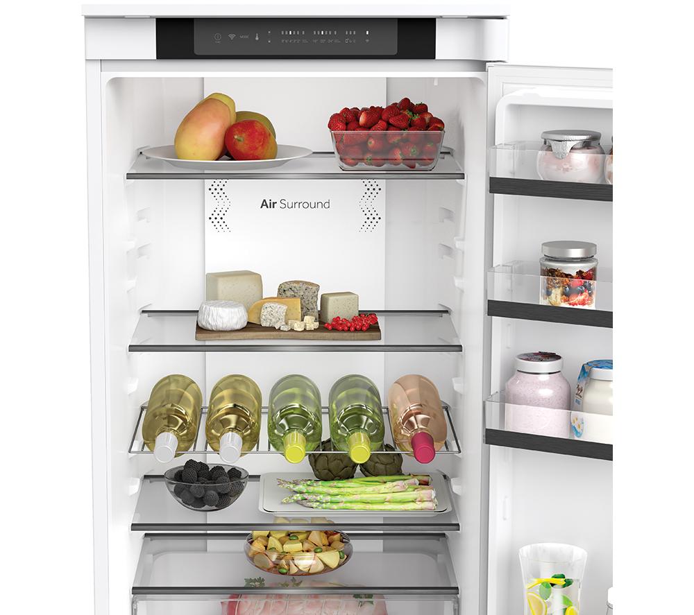 HAIER HBW5519EK Integrated Smart 70/30 Fridge Freezer - Sliding Hinge image number 5 of 7