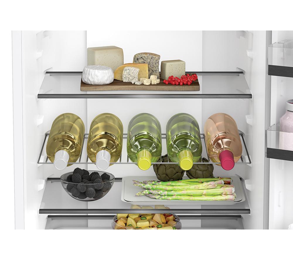 HAIER HBW5519EK Integrated Smart 70/30 Fridge Freezer - Sliding Hinge image number 6 of 7