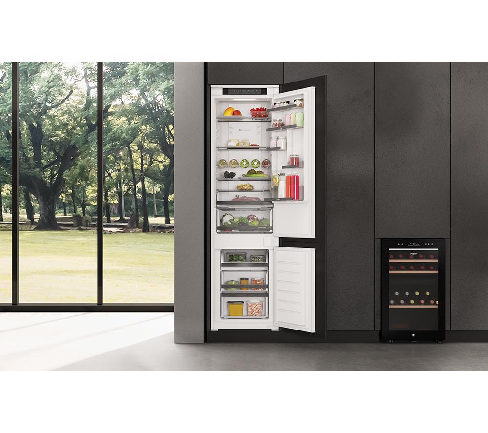 HAIER HBW5519EK Integrated Smart 70/30 Fridge Freezer - Sliding Hinge image number 7 of 7