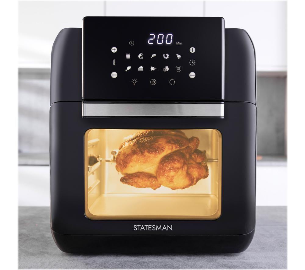 STATESMAN SKAO11015BK Air Fryer Oven - Black image number 5 of 12