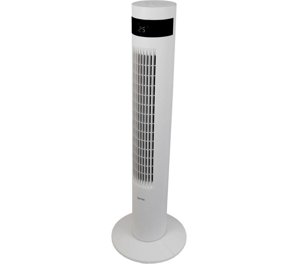 IGENIX IGFD6035W Portable Tower Fan - White image number 2 of 11