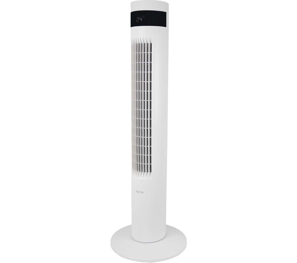 IGENIX IGFD6035W Portable Tower Fan - White image number 3 of 11