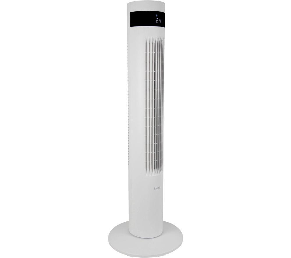 IGENIX IGFD6035W Portable Tower Fan - White image number 7 of 11