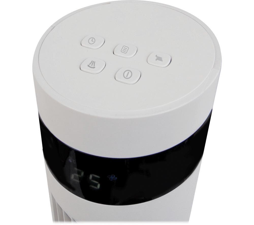 IGENIX IGFD6035W Portable Tower Fan - White image number 8 of 11