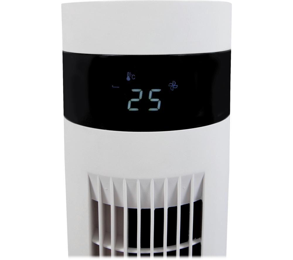 IGENIX IGFD6035W Portable Tower Fan - White image number 9 of 11