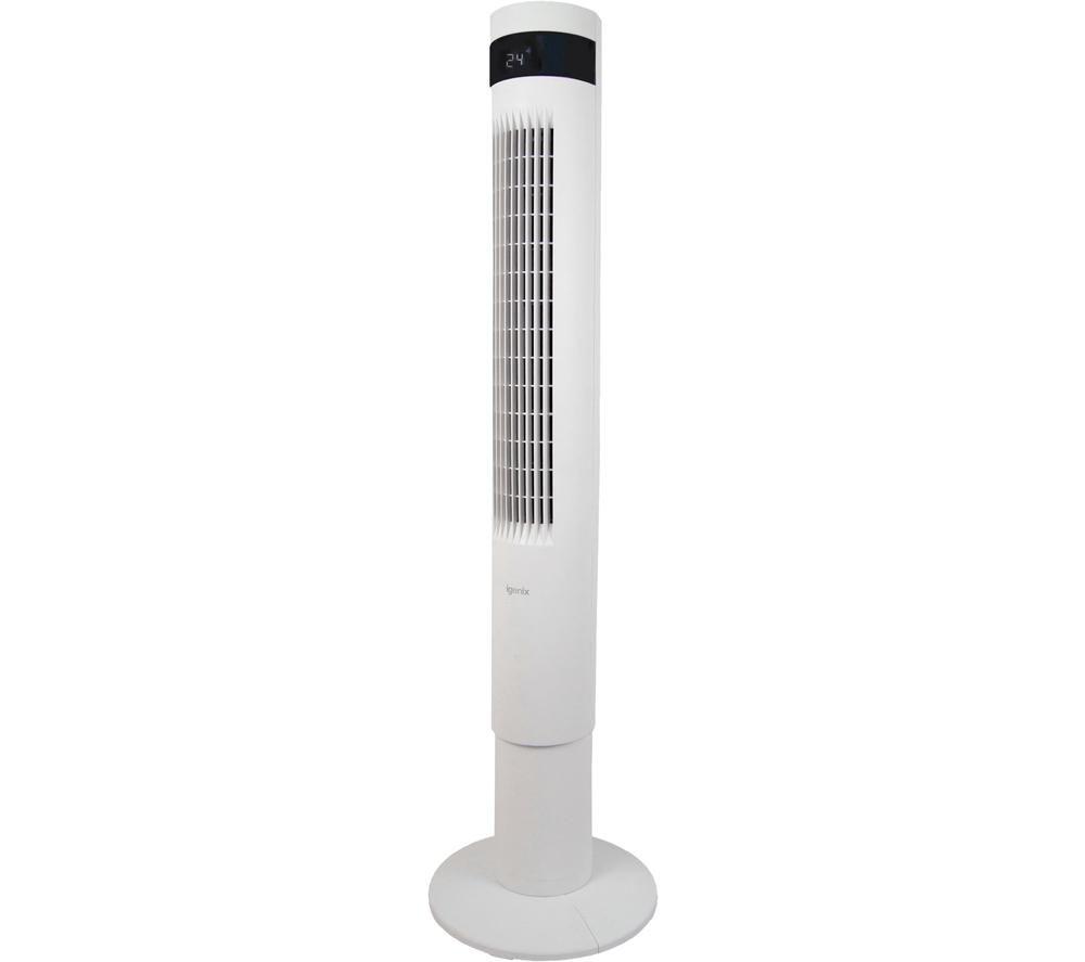 IGENIX IGFD6043W Portable Tower Fan - White image number 3 of 10