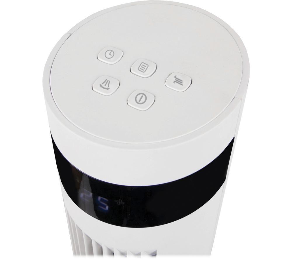 IGENIX IGFD6043W Portable Tower Fan - White image number 7 of 10