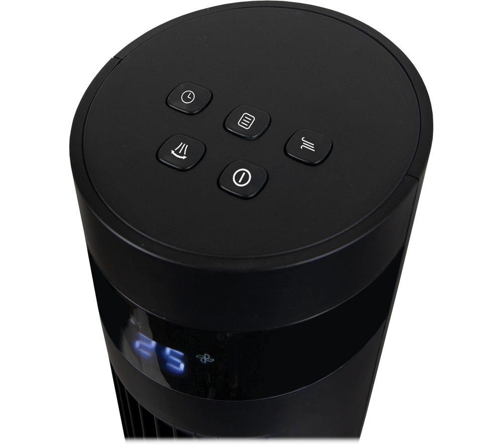 IGENIX IGFD6043B Portable Tower Fan - Black image number 8 of 11