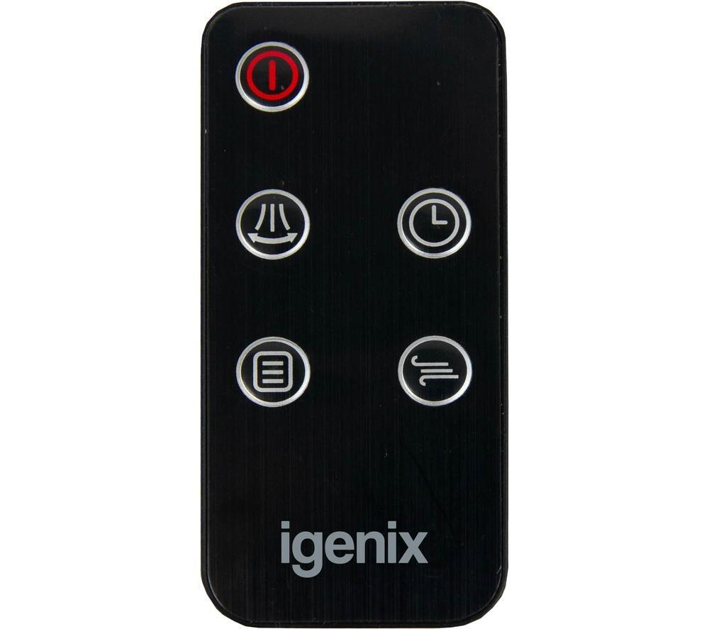 IGENIX IGFD6043B Portable Tower Fan - Black image number 11 of 11