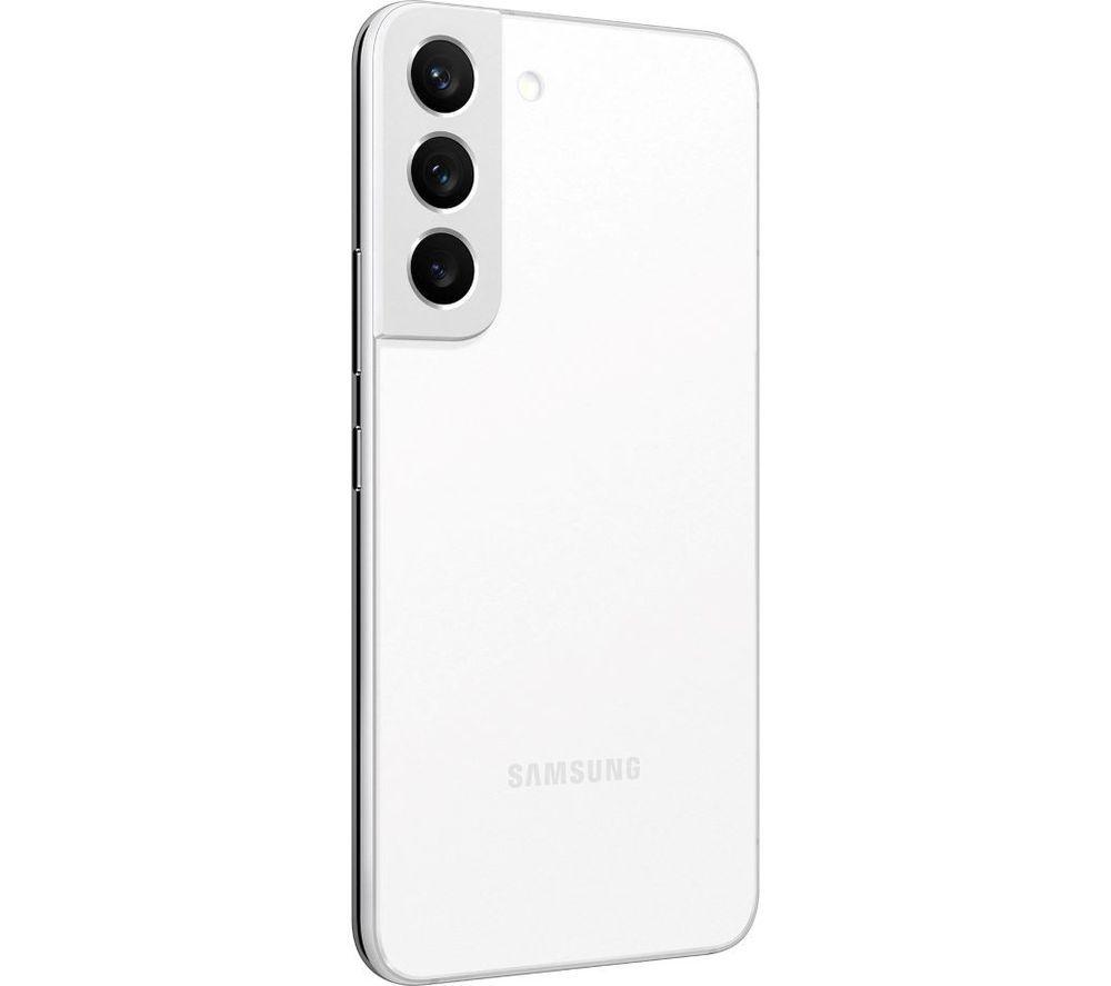 SAMSUNG Refurbished Galaxy S22 5G - 128 GB, Phantom White (Excellent Condition) image number 5 of 5