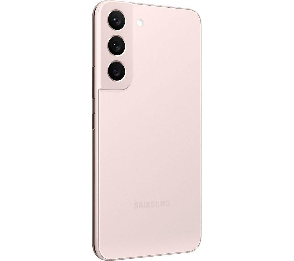 SAMSUNG Refurbished Galaxy S22 5G - 128 GB, Pink Gold (Excellent Condition) image number 4 of 5