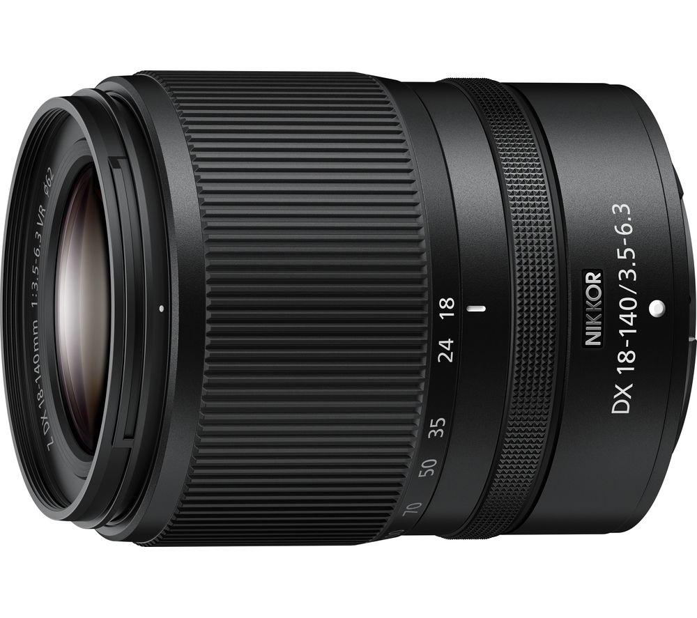 Nikon NIKKOR Z DX 18-140mm f/3.5-6.3 VR, black